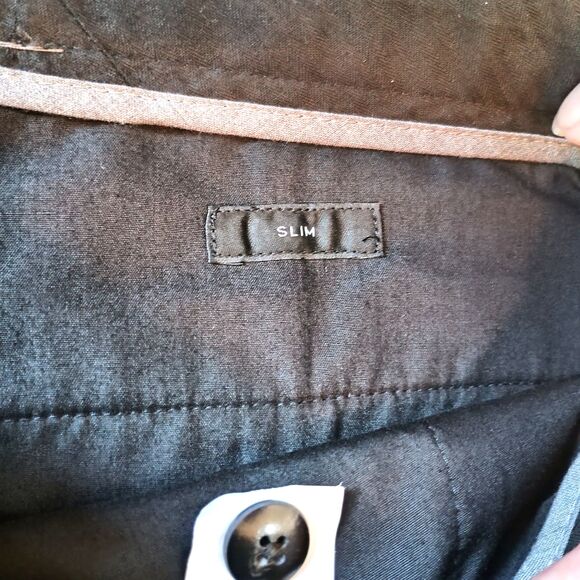 J. Crew Mens Ludlow Slim Fit Dress Pants 36 x 32  Gray Wool Blend J6061 - Picture 6 of 11